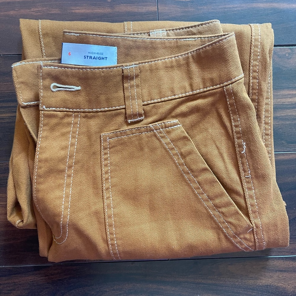 Old Navy Carpenter Pants | High Rise Straight Leg